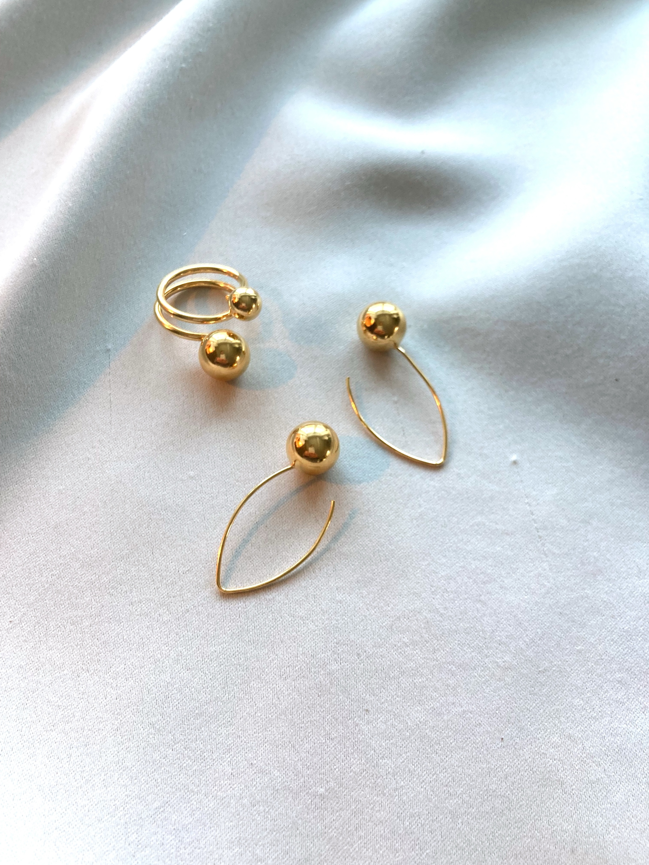 Globe long ear gold - 3