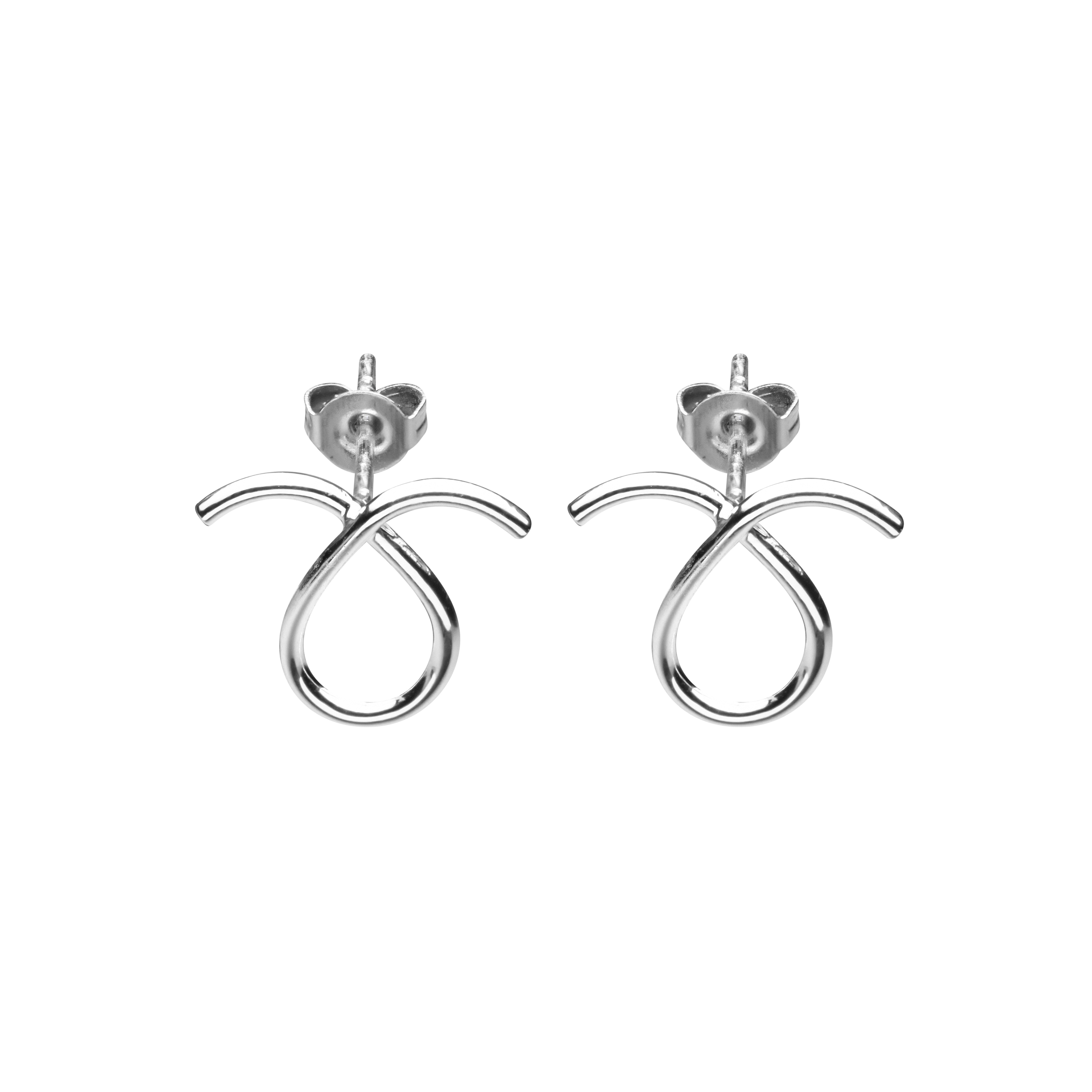 Loop small ear silver - 2