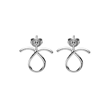 Loop small ear silver