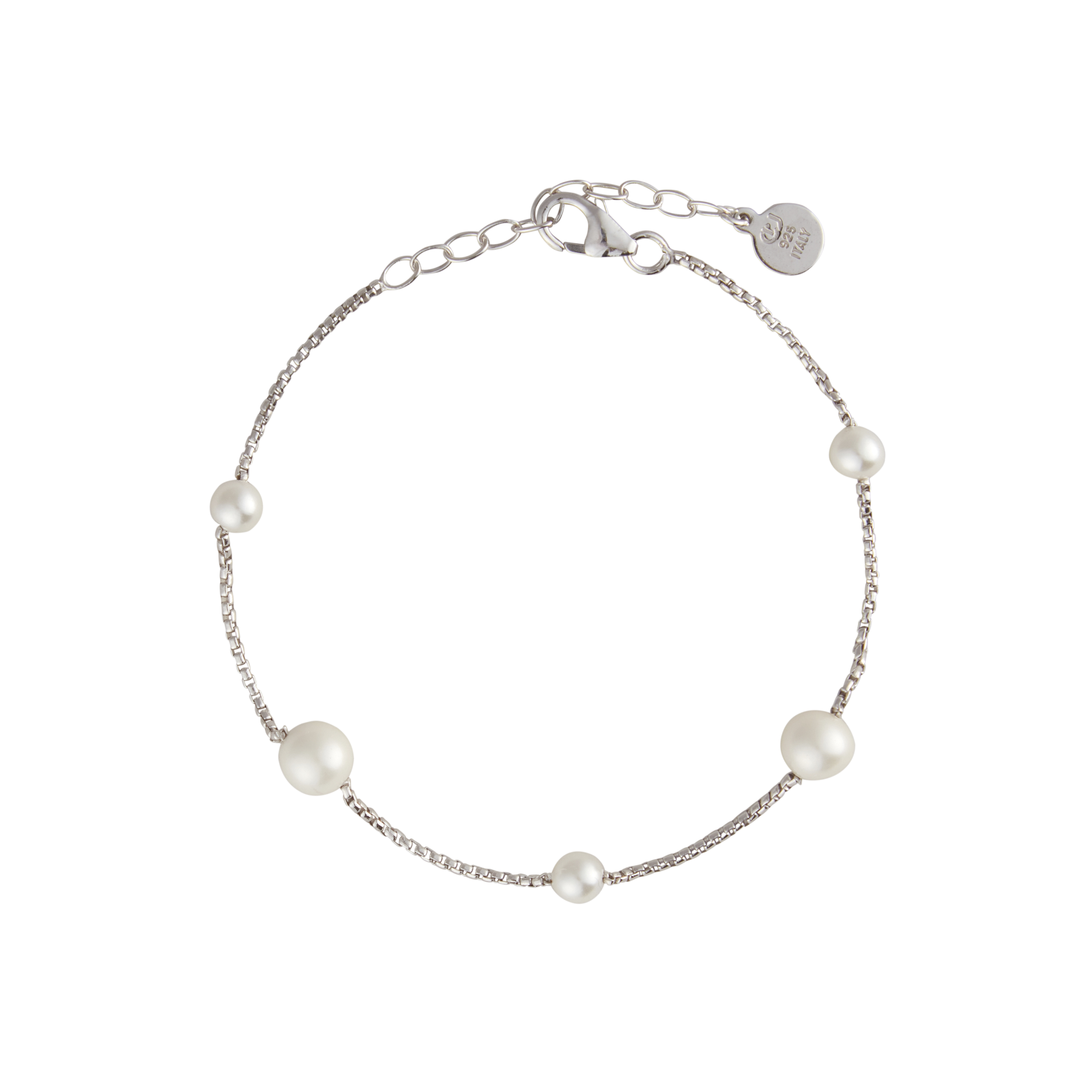 Pearl brace silver