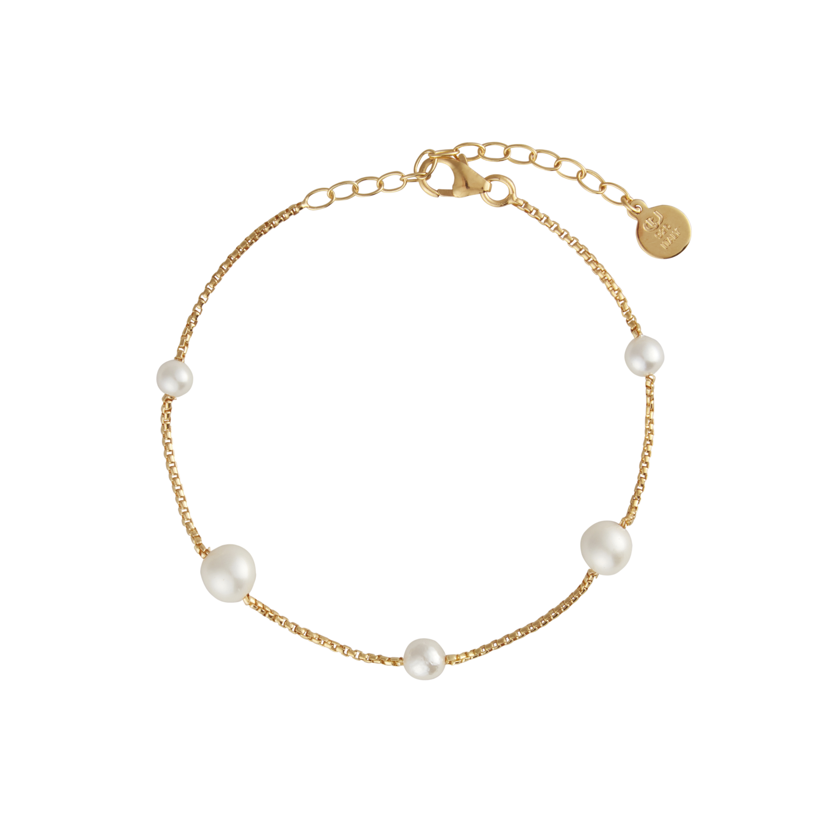 Pearl brace gold