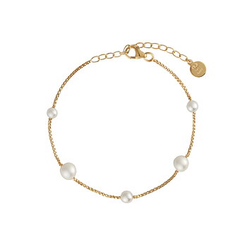 Pearl brace gold