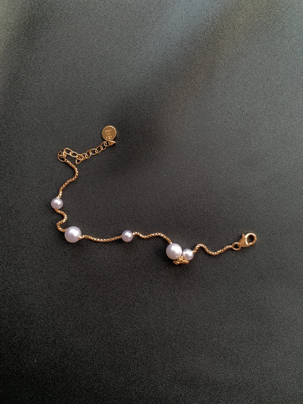 Pearl brace gold - 2