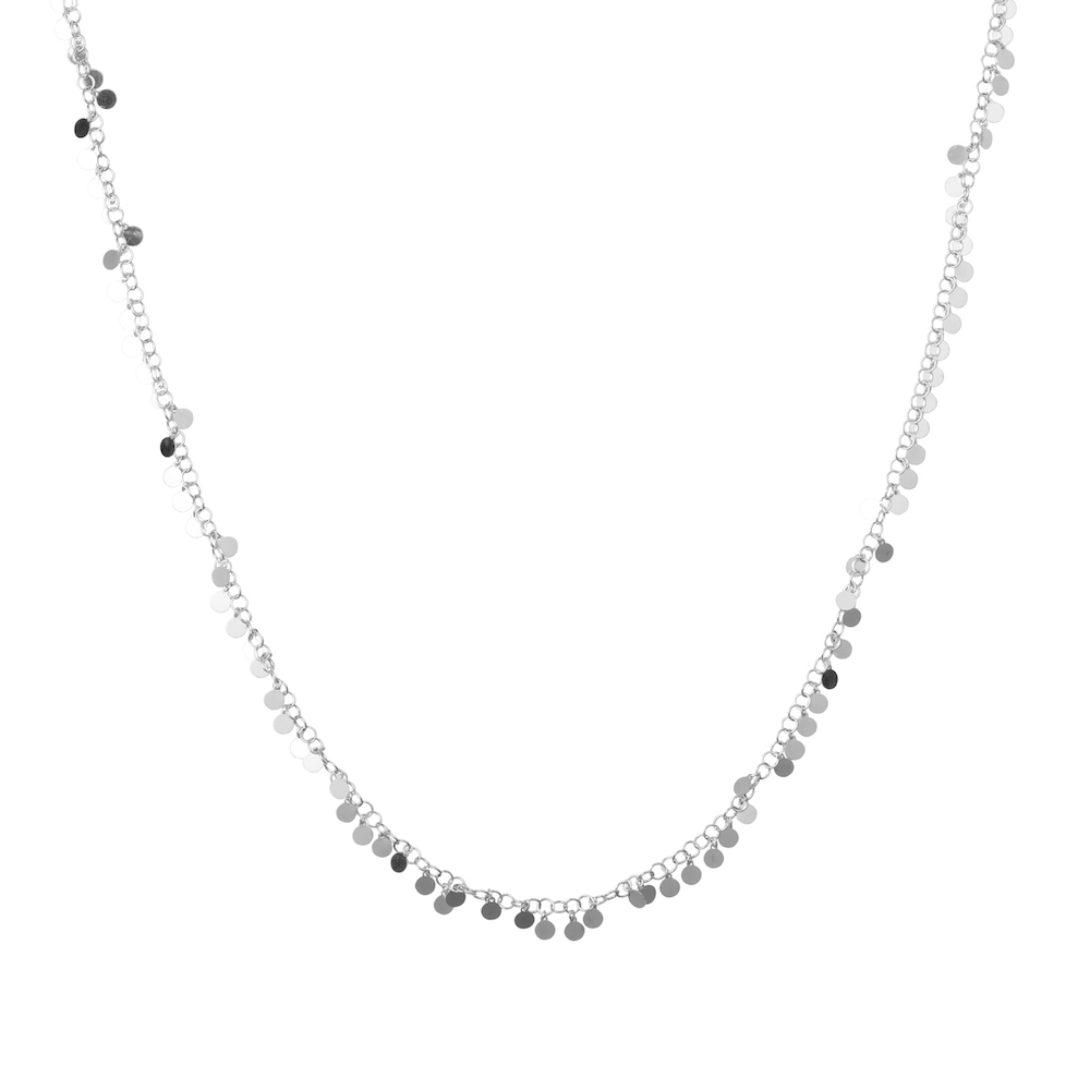 Petal neck 90 silver