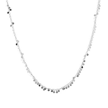Petal neck 90 silver