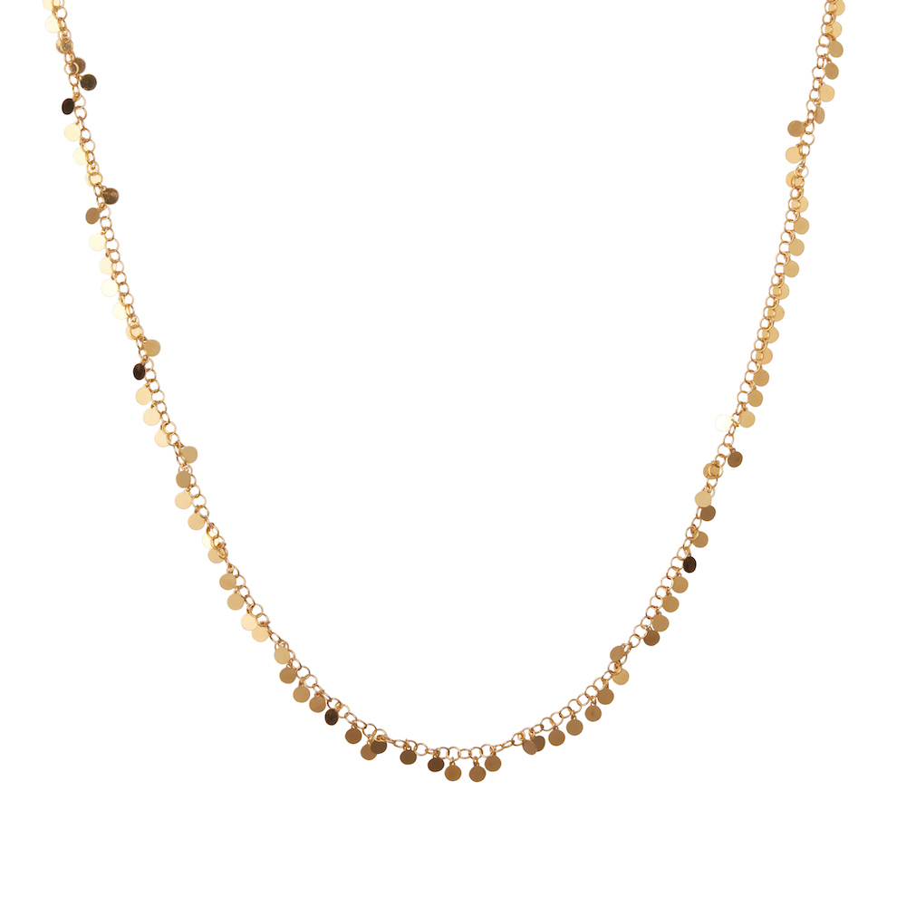 Petal neck 90 gold