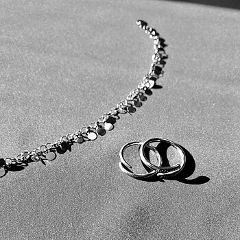 Petal brace silver