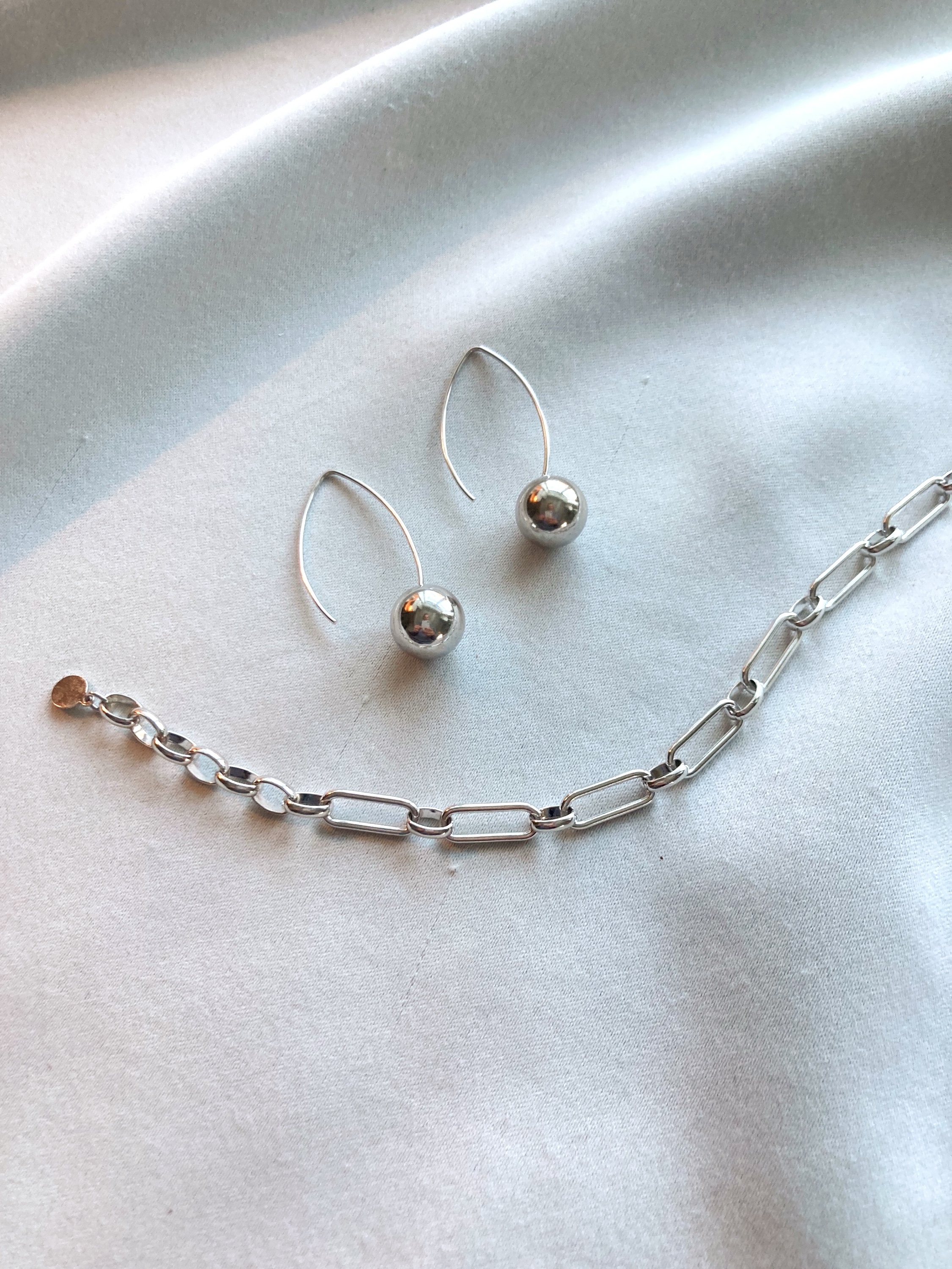Globe clip brace silver - 5
