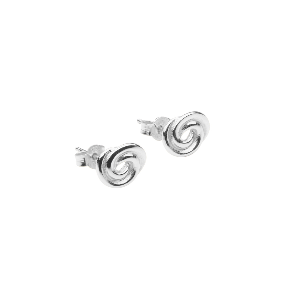 Loop bun ear silver