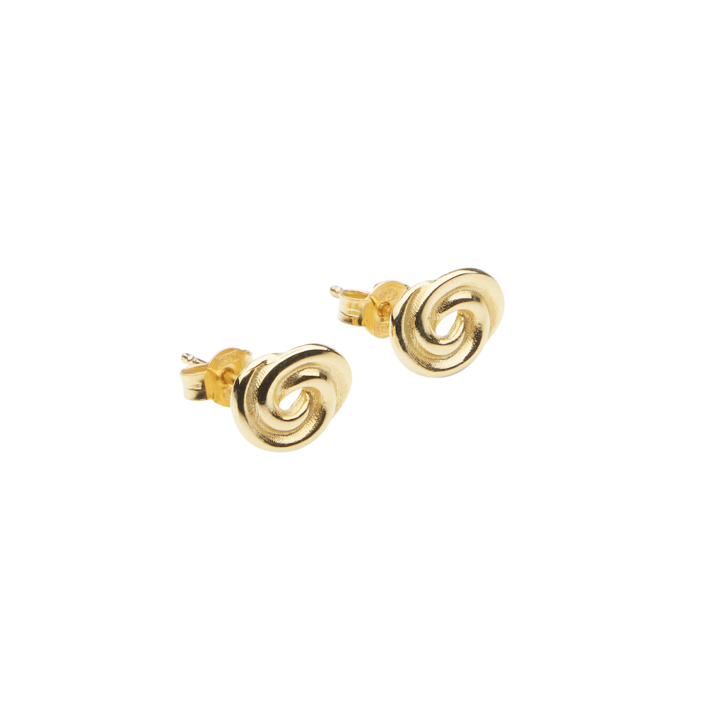 Loop bun ear gold