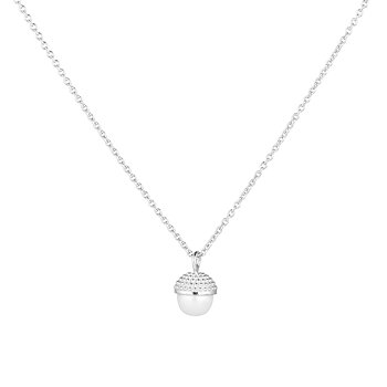 Pearl bubble long neck 70-75 silver