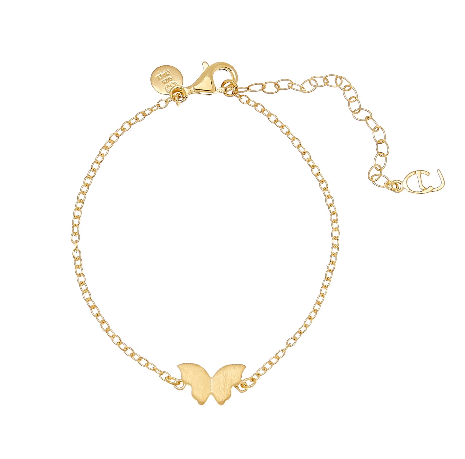 Butterfly brace gold