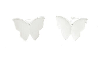 Butterfly ear silver