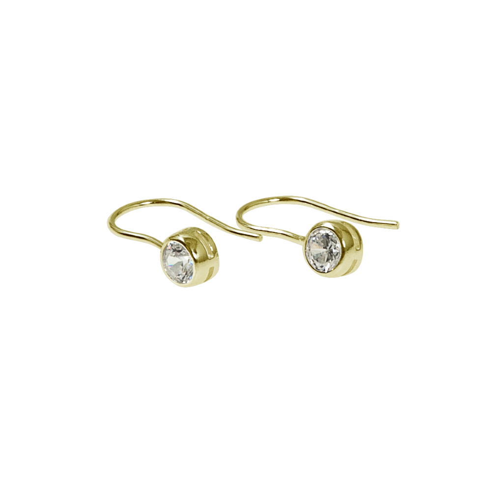Cubic short ear gold