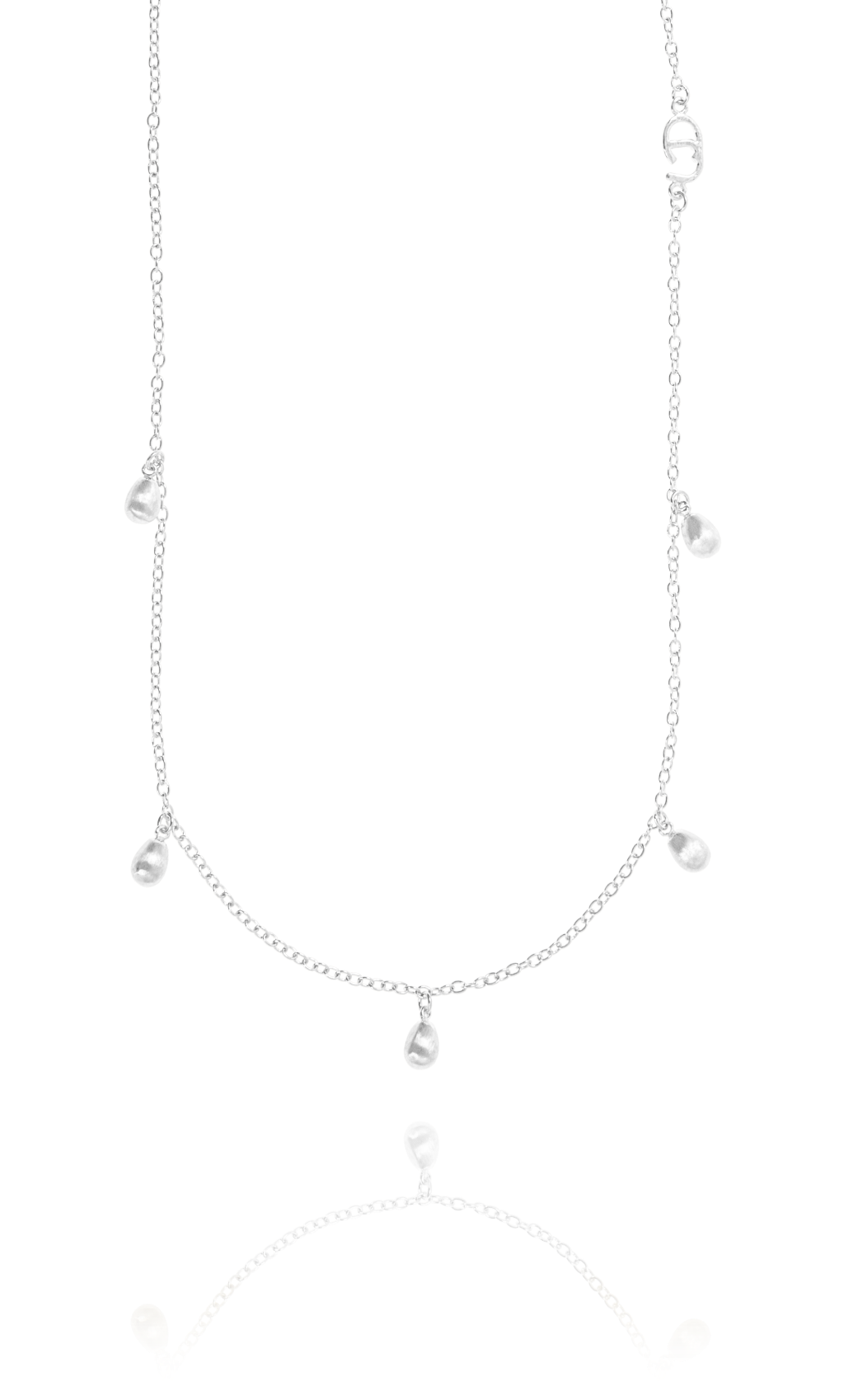 Drop neck silver