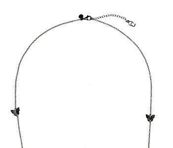 Butterfly chain neck 90-95 black