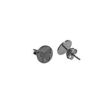 Butterfly coin ear black