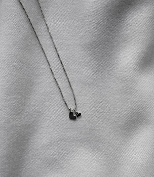 Love pendant neck 42-47 silver