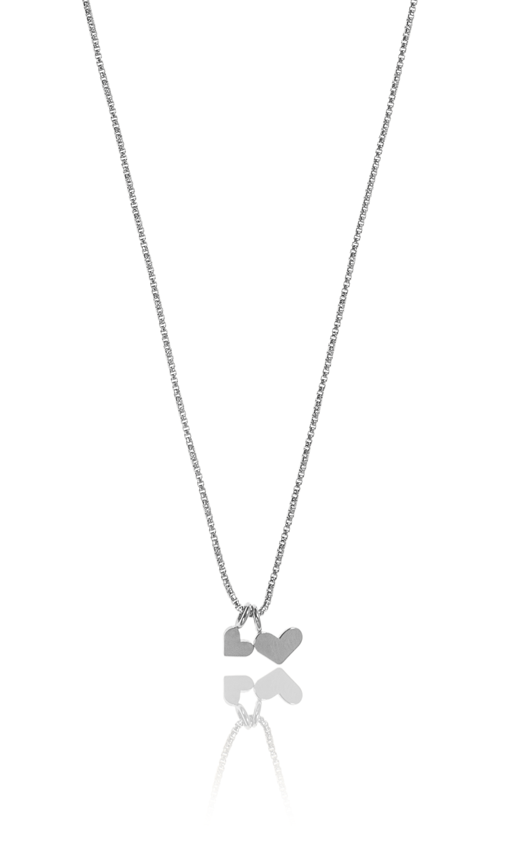 Love pendant neck 42-47 silver