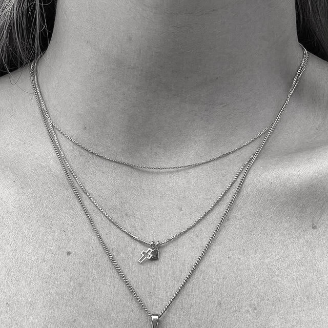Trust pendant neck 42-47 silver - 2
