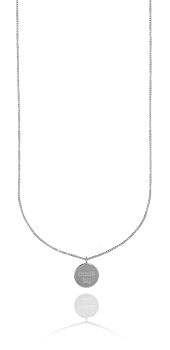 Dream big coin neck 50-55 silver