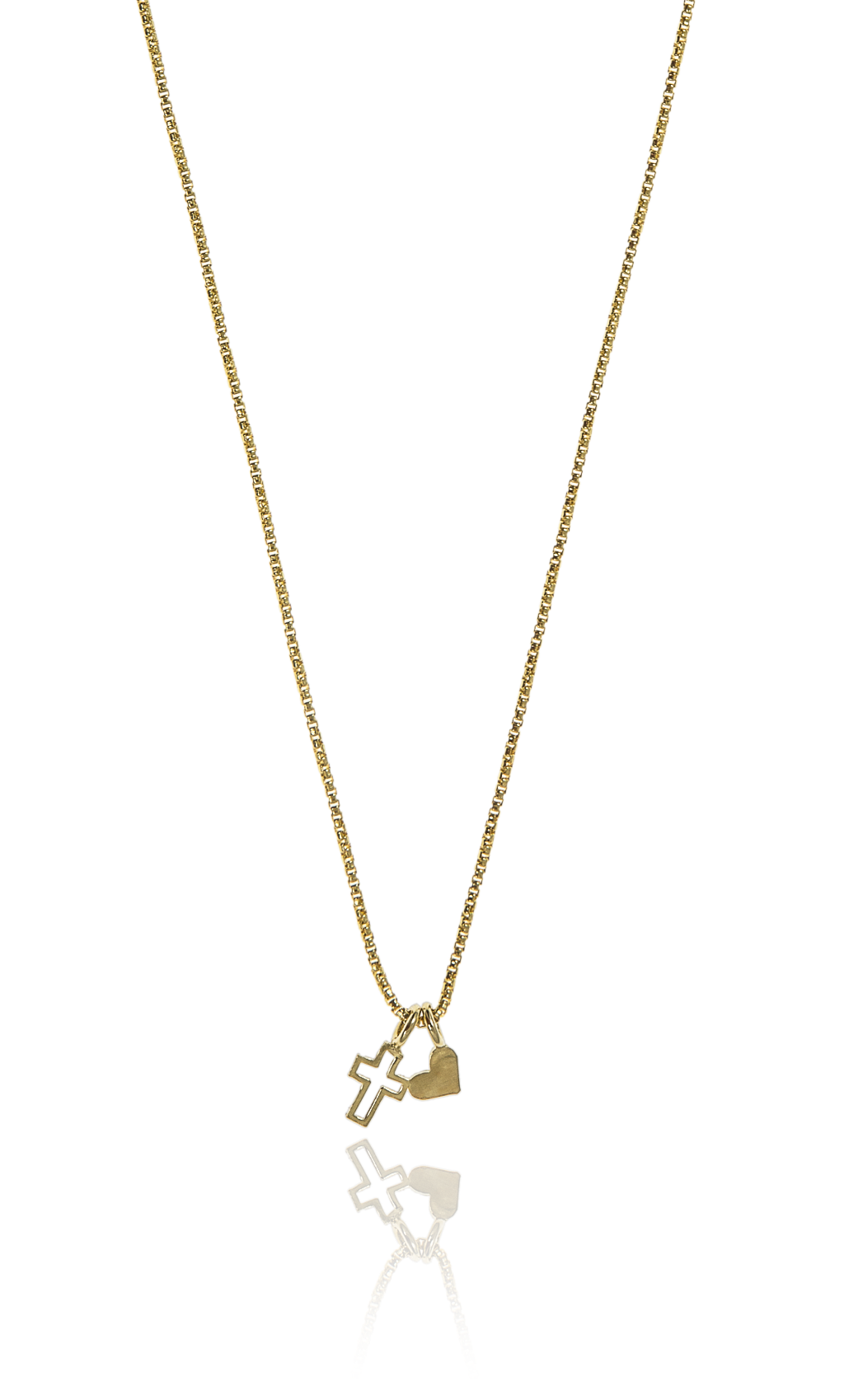 Trust pendant neck 42-47 gold