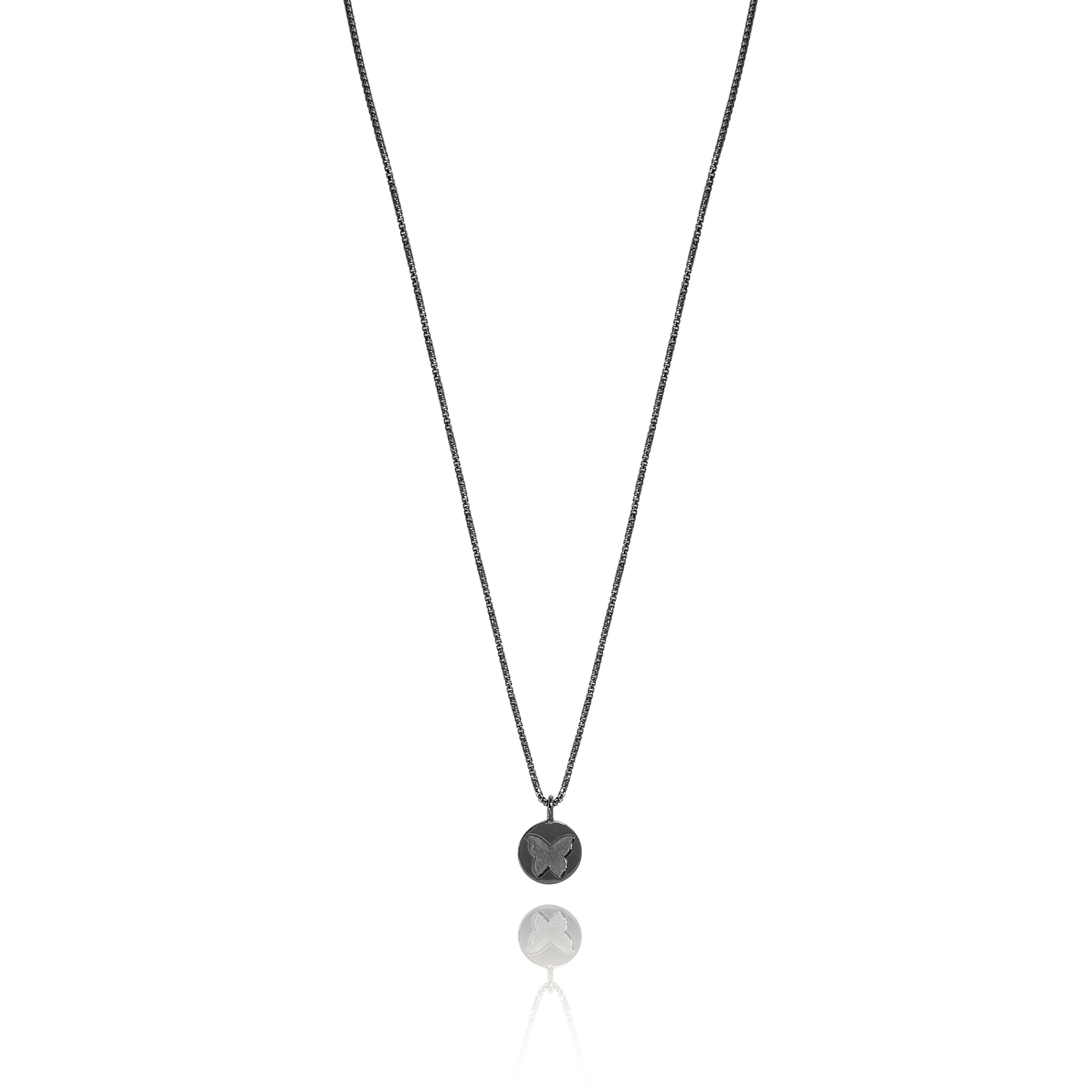 Butterfly coin neck 42-47 black