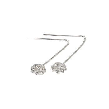 Four heart long ear silver