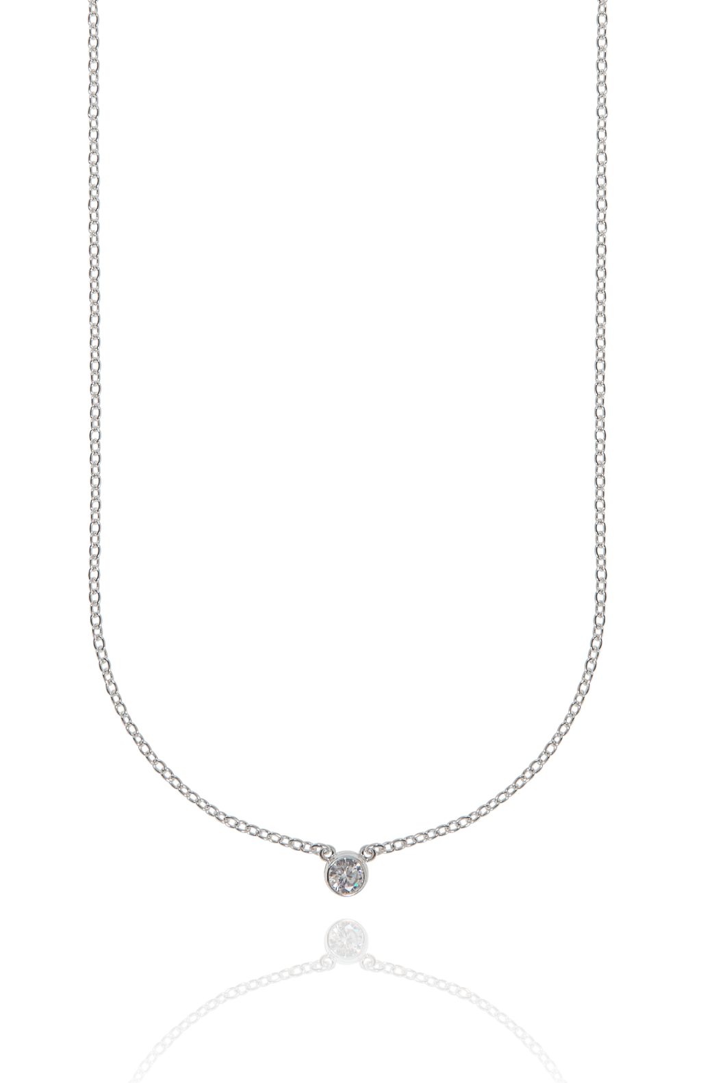 Cubic small neck 40-45 silver