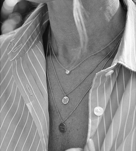 Cubic small neck 40-45 silver - 2