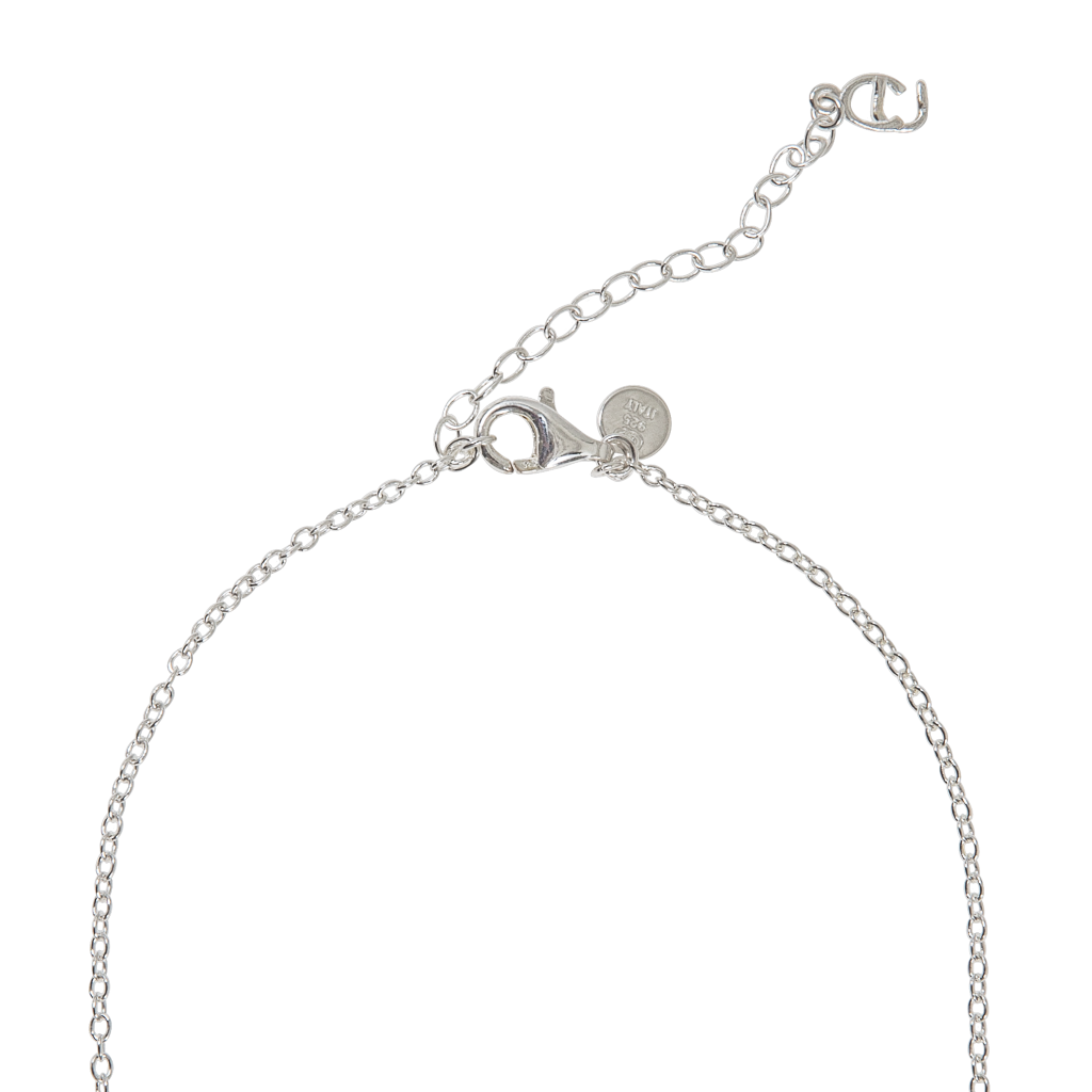 Cubic neck 55-60 silver - 3