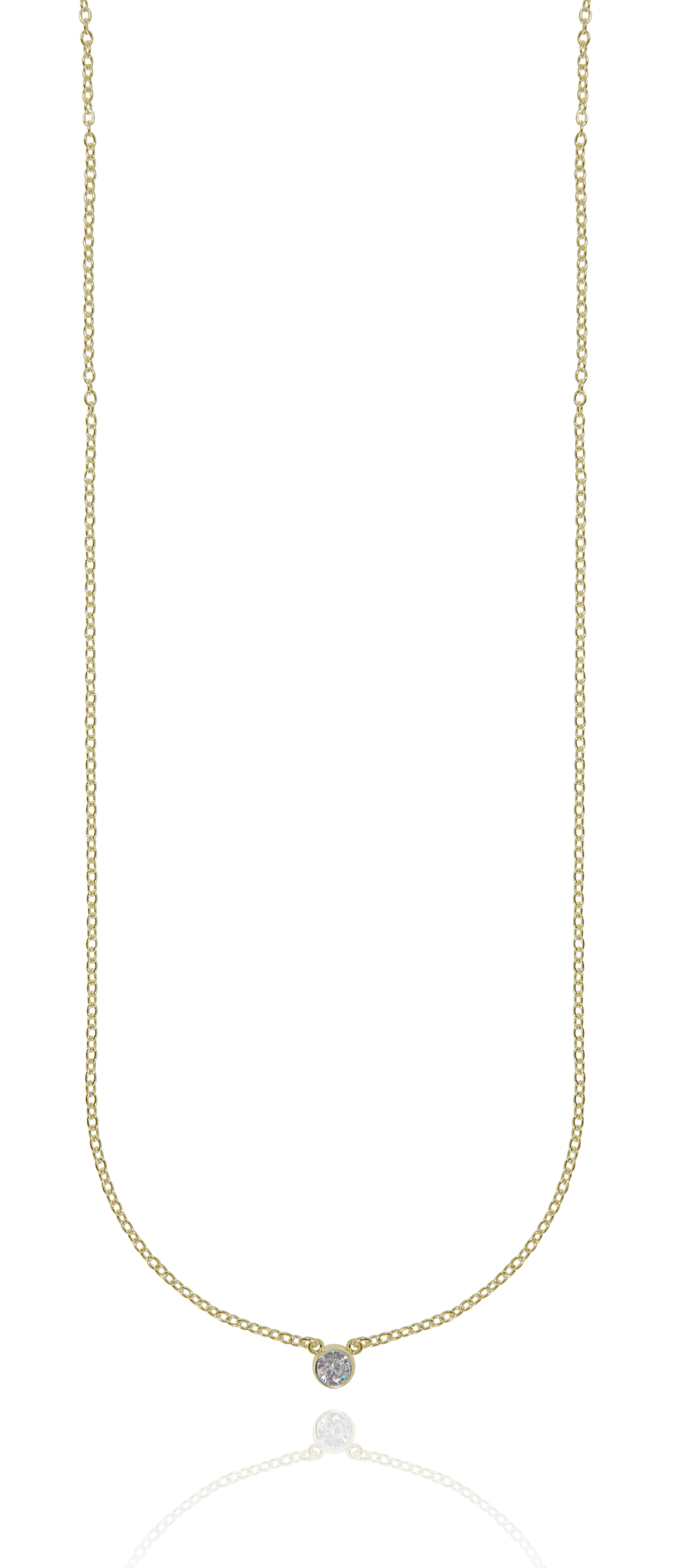 Cubic neck 55-60 gold