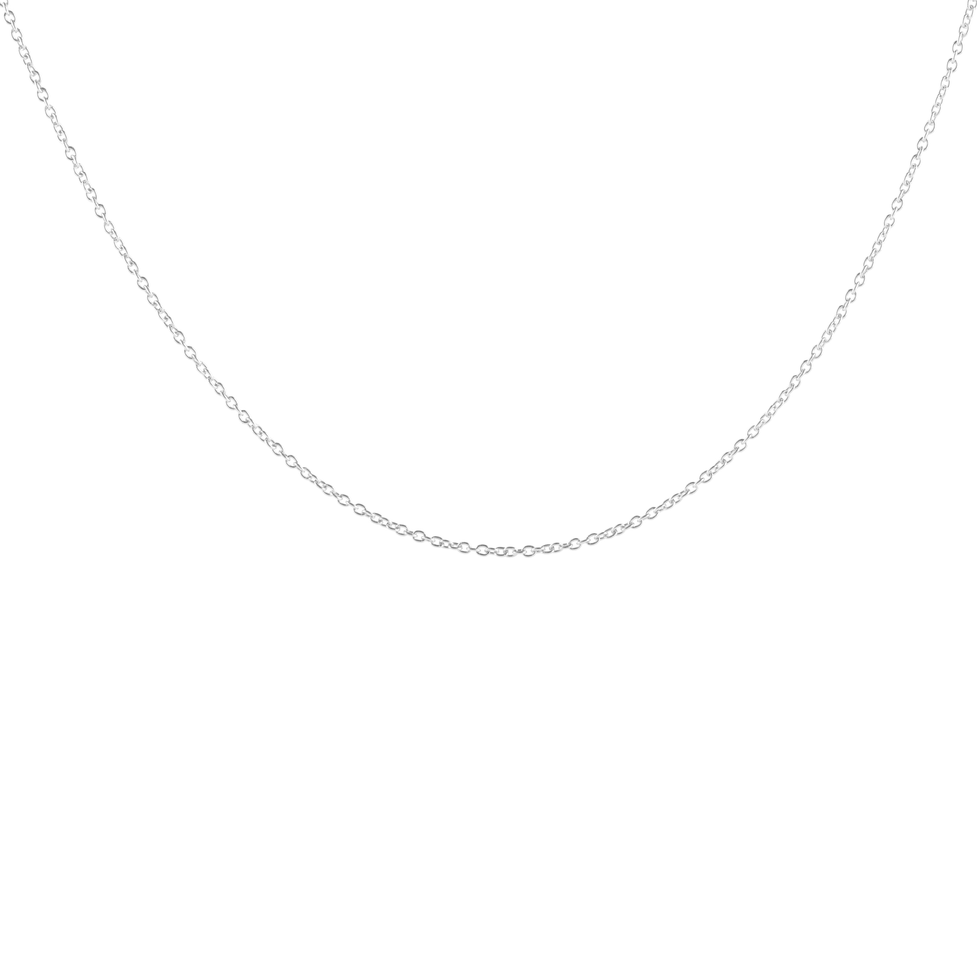 Letters anchor neck  50-55 silver