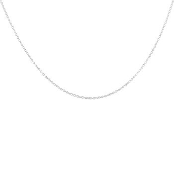 Letters anchor neck  50-55 silver