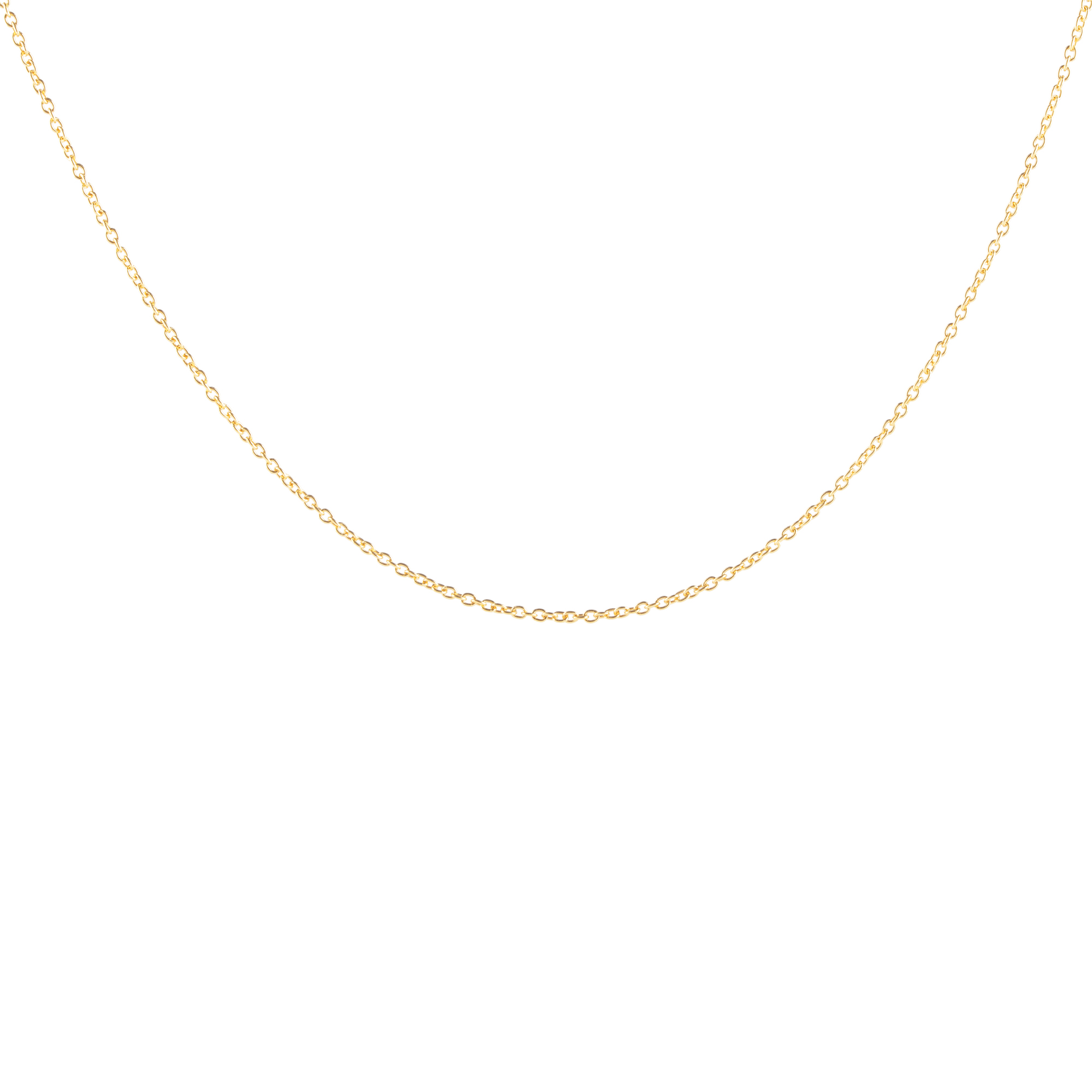 Letters anchor neck  50-55 gold