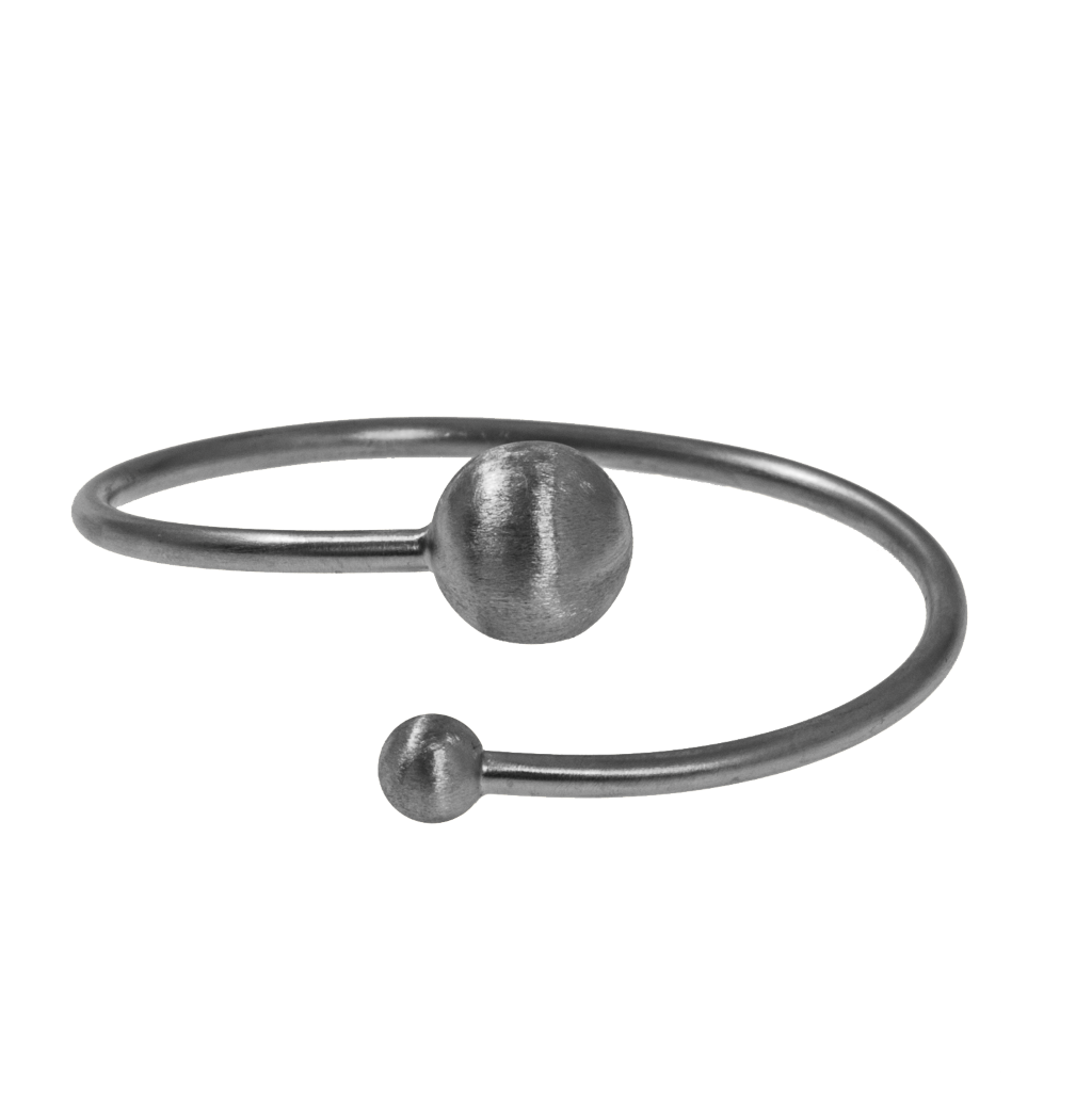 Feather bangle brace flex black