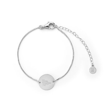 Ellas coin brace silver
