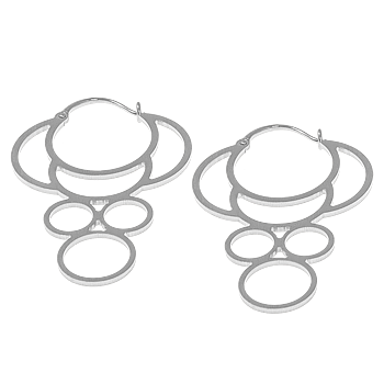 Sun ear silver