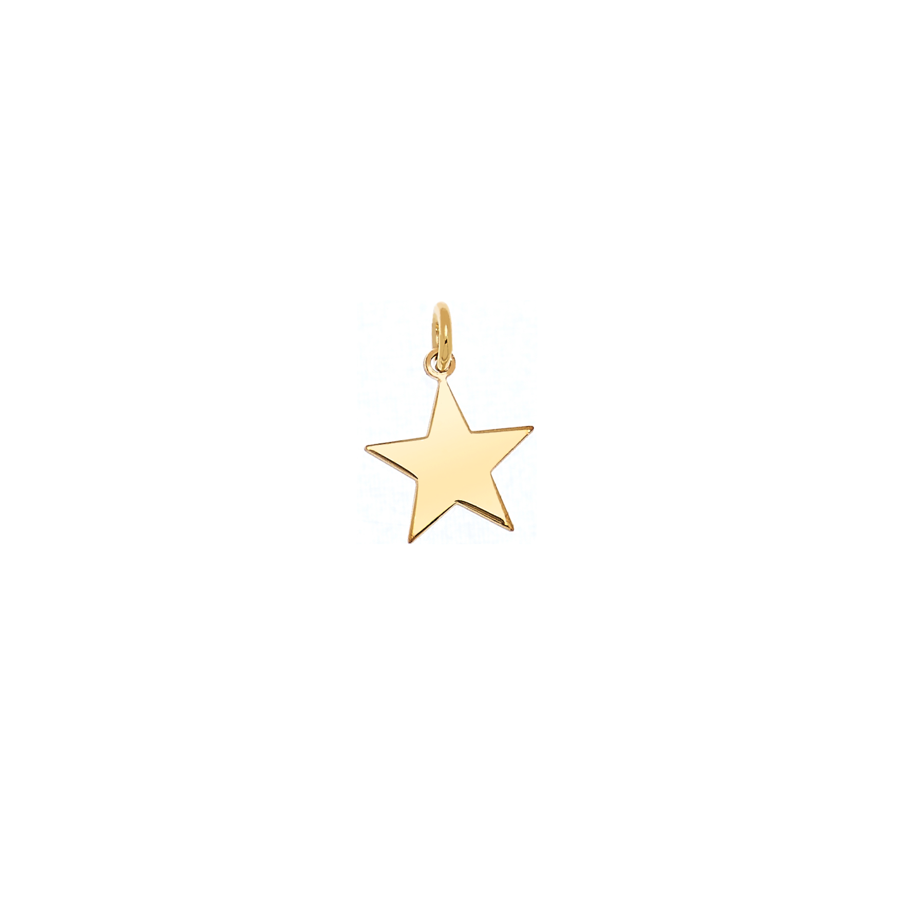 Letters star gold