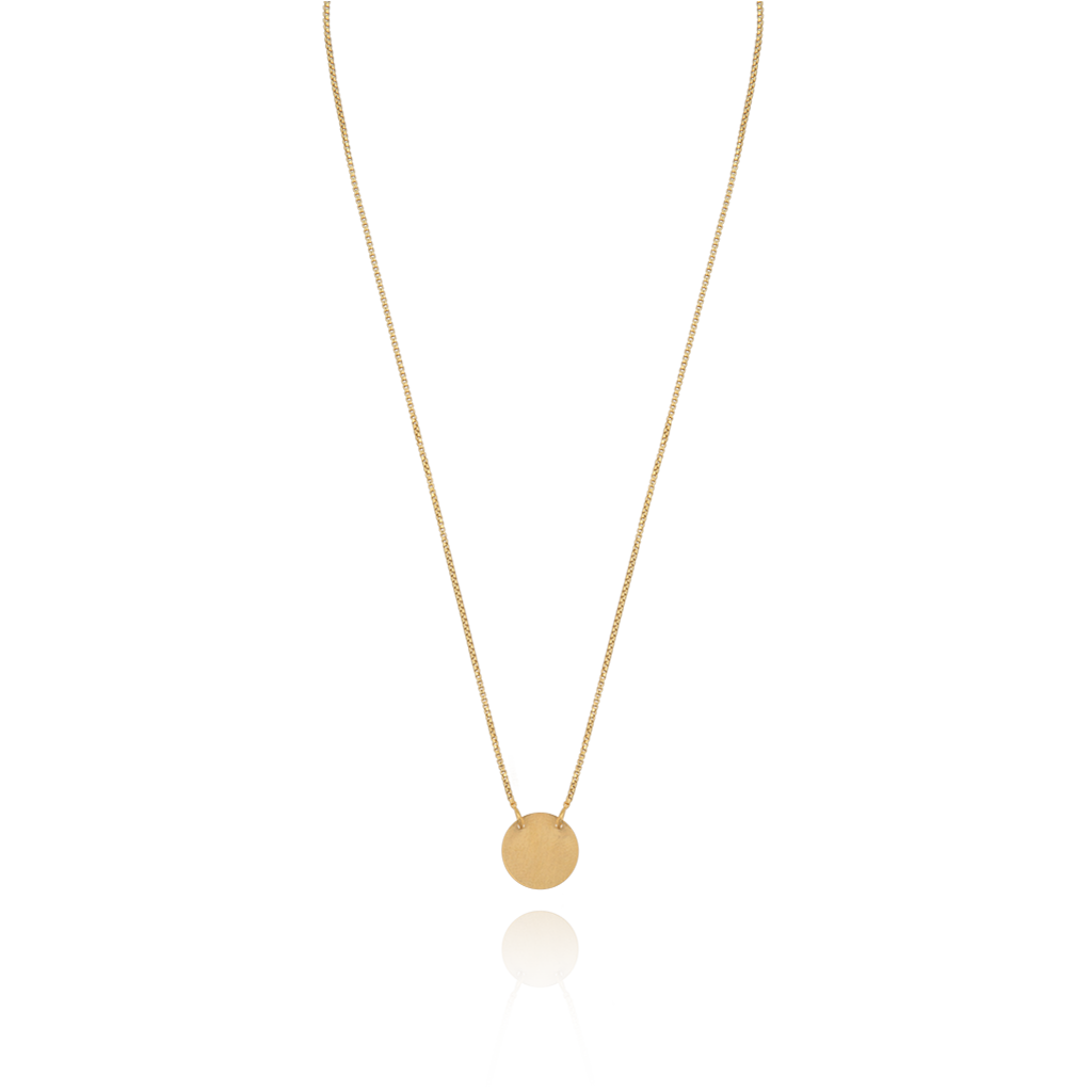 Petal pendant neck 50-55 gold