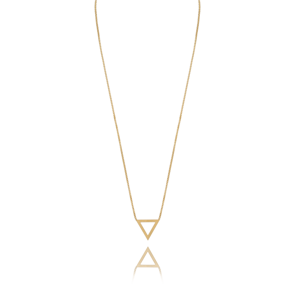 Sign pendant neck 42-47 gold