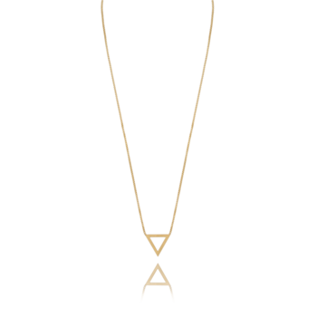 Sign pendant neck 42-47 gold