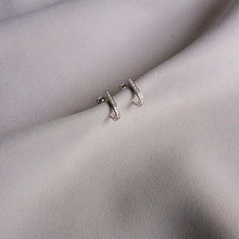 One cane ear silver