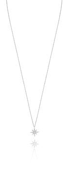 One star neck 41-45 silver