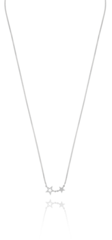 Double star neck 40-45 silver
