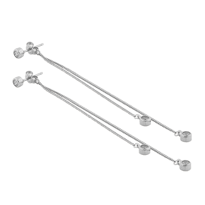 Brilliant long ear silver