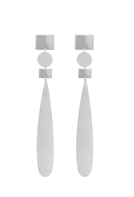 Petal big ear silver
