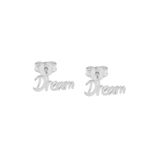 Dream big small ear silver