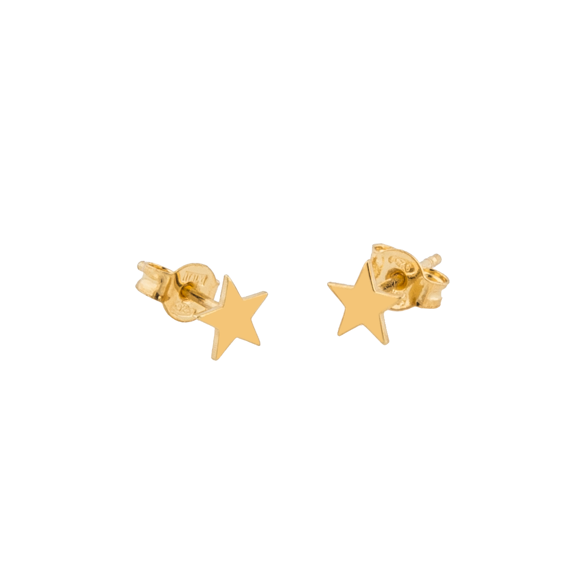 Double star small ear gold