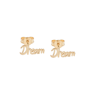 Dream big small ear gold